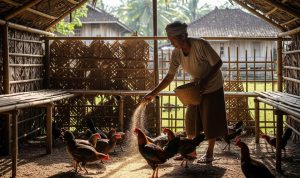 Pakan Ayam Fermentasi Ampuh Kurangi Bau Kotoran