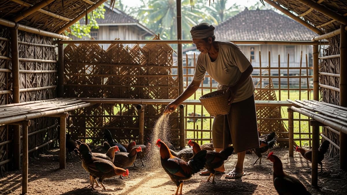 Pakan Ayam Fermentasi Ampuh Kurangi Bau Kotoran