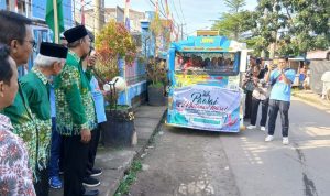 Pawai Khitan Massal Semarakkan Milad ke-94 Pemuda Muhammadiyah Haurgeulis