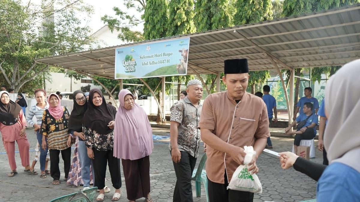 Pegadaian Distribusikan 913 Hewan Kurban Idul Adha, Jangkau Pelosok Negeri