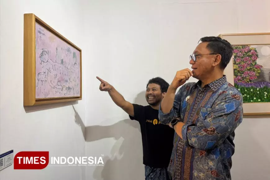 Pelukis Otodidak Ramaikan Regenerasi Seni Rupa Jogja Lewat Keberanian Berekspresi Warna