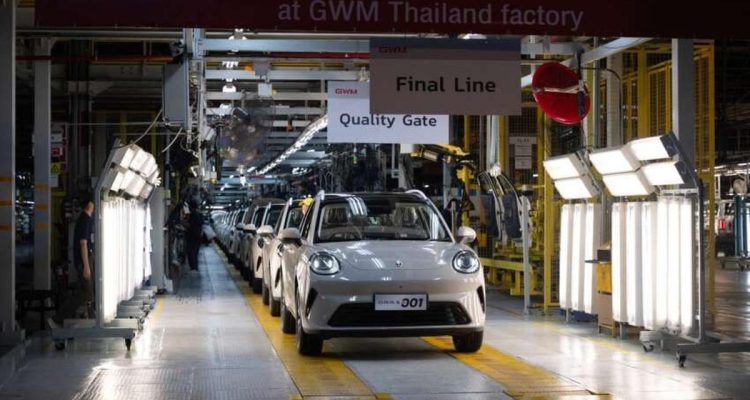Pemerintah Thailand Didorong Naikkan Pajak Impor Mobil Listrik China