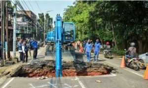 Pemkot Jaksel Alokasikan Rp 380 Juta untuk Perbaikan Saluran Amblas di Lenteng Agung