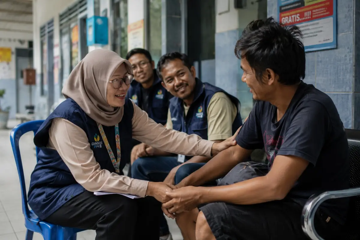 Pendekatan Humanis Dinsos PPKB Banyuwangi Tangani 41 ODGJ