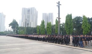 Pengamanan Demo Hari Kebangkitan Nasional di Jakarta oleh 14.237 Personel Polisi