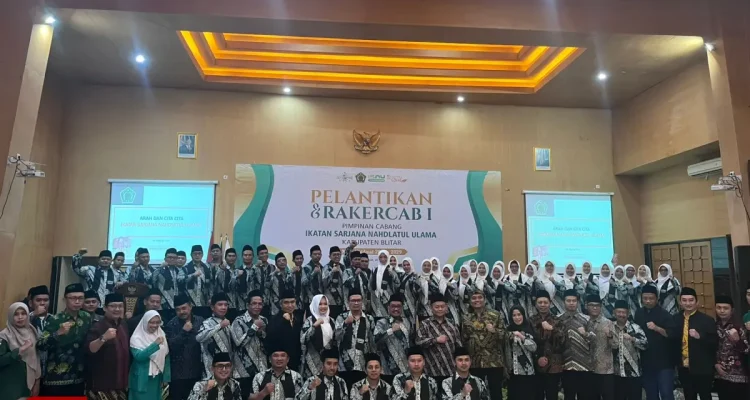 Pengukuhan 95 Pengurus ISNU Blitar: Prioritas pada Peningkatan SDM dan Kerja Sama