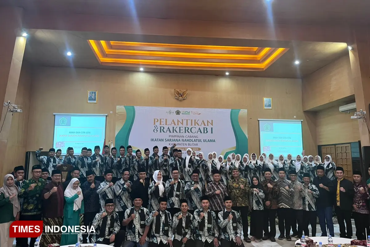 Pengukuhan 95 Pengurus ISNU Blitar: Prioritas pada Peningkatan SDM dan Kerja Sama