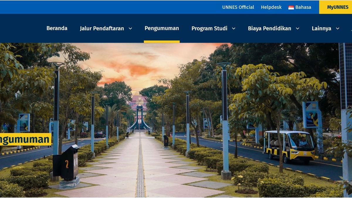Pengumuman Resmi Tahap 1 Seleksi Masuk Universitas Negeri Semarang Tahun 2026