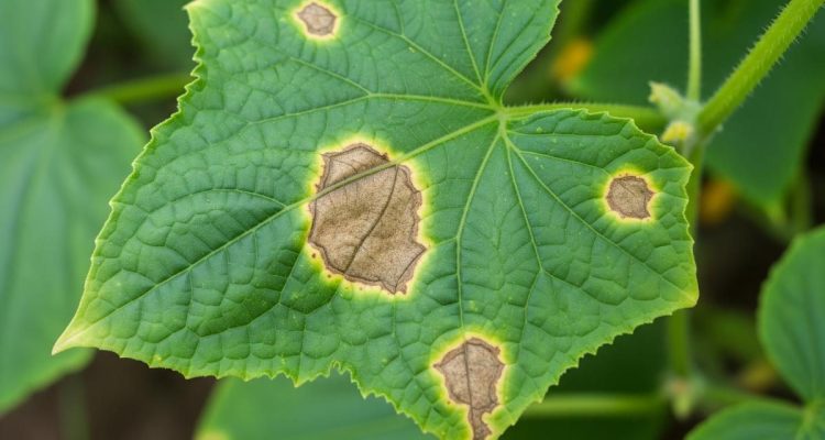 Penyebab Daun Timun Berbintik Cokelat dan Solusinya