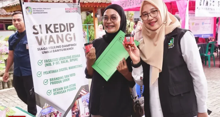 Perizinan Usaha UMKM Disediakan Pemkab Banyuwangi di Desa-Desa