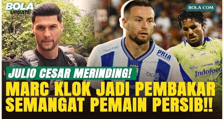 Pidato Marc Klok Sebelum Laga Buat Pemain Persib Tampil Maksimal