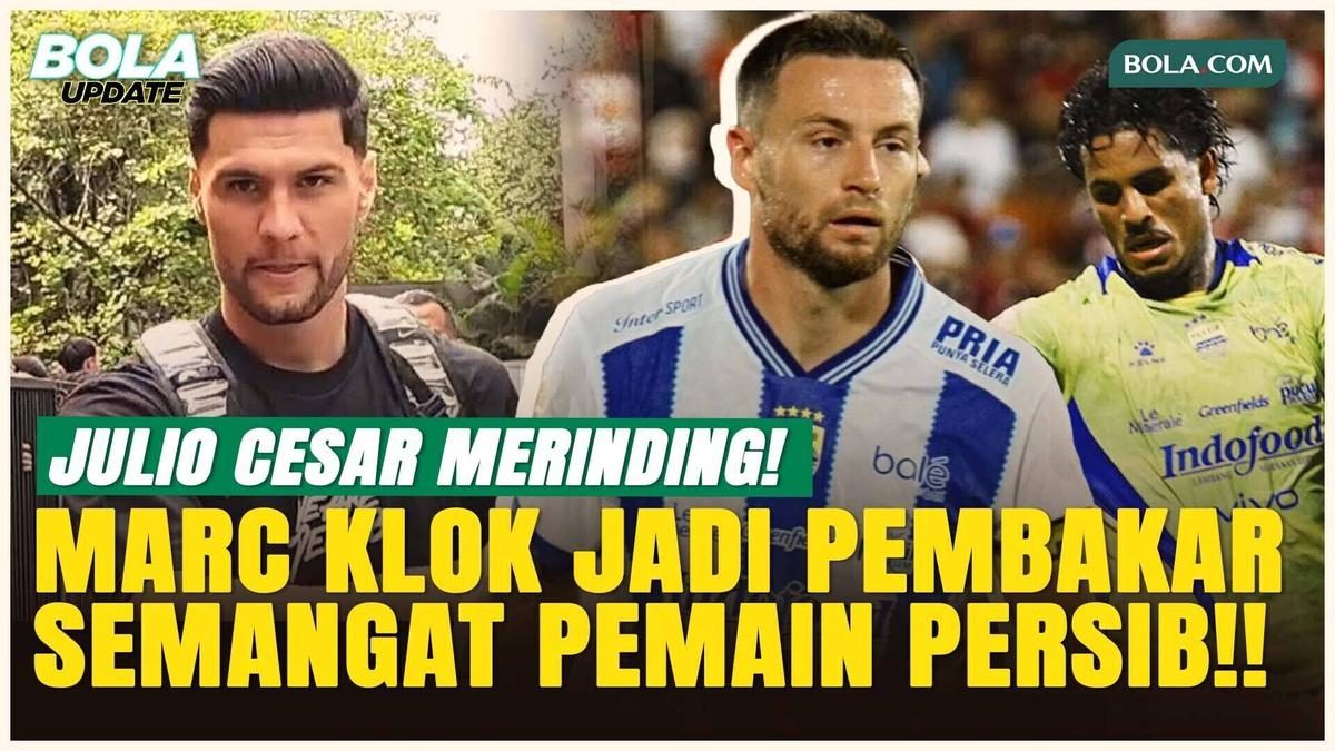 Pidato Marc Klok Sebelum Laga Buat Pemain Persib Tampil Maksimal