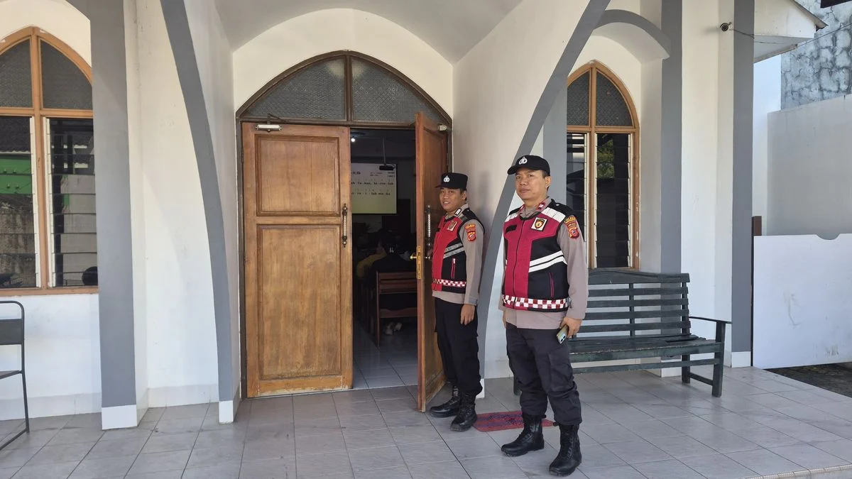 Polisi Losarang Aiptu Wahyudin: Jemaat Beribadah Tanpa Takut