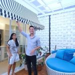 Potret Mushola Semi Outdoor dan Ruang Cuci Titi Kamal, Konsep Minimalis Modern