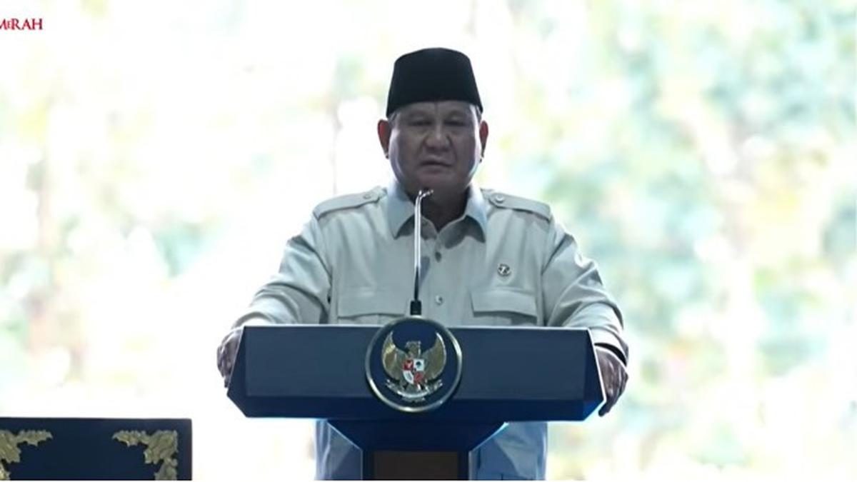 Prabowo: Banyak Menteri Terpaksa Dirawat di RS