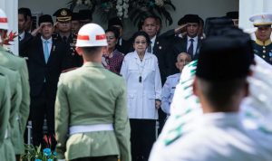 Prabowo Pimpin Upacara Hari Pancasila, Dihadiri Megawati