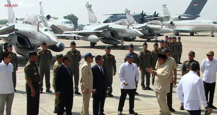 Prabowo Sampaikan Pesan Usai Indonesia Terima Jet Tempur Rafale dan Rudal Canggih