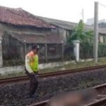Pria Tak Dikenal Meninggal Akibat Tertabrak Kereta Api di Lenteng Agung