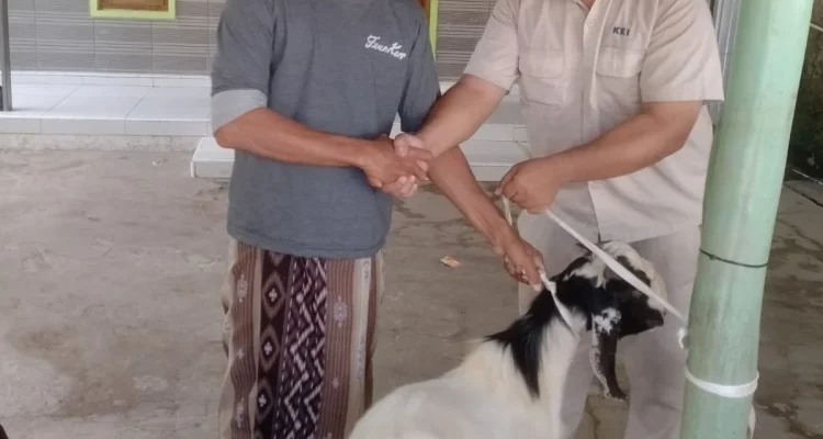 PT Kawaguchi Berbagi Kurban Idul Adha untuk Warga Jangga Jumbleng