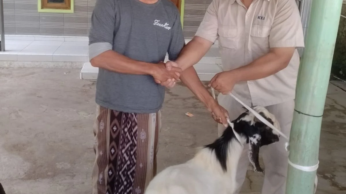 PT Kawaguchi Berbagi Kurban Idul Adha untuk Warga Jangga Jumbleng