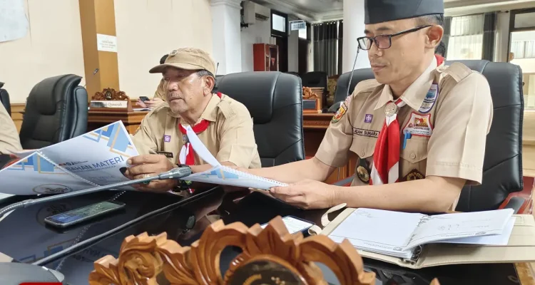 Rapat Kerja Komisi IV DPRD, Pramuka Majalengka Jelaskan Prestasi dan Rencana 2026