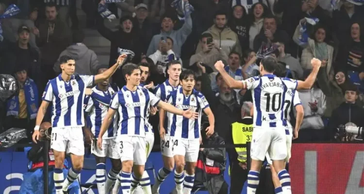 Real Sociedad Taklukkan Barcelona di Reale Arena