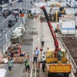 Rekayasa Lalu Lintas Sekitar Harmoni Akibat Proyek MRT