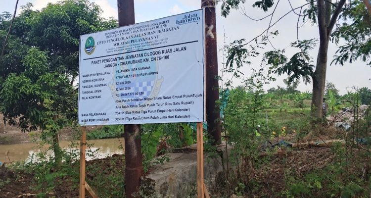 Revitalisasi Jembatan Cilogog Jabar Atasi Banjir Kronis: Warga Sambut Antusias