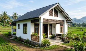 Rumah Desa Atap Tinggi: 7 Desain Sejuk Alami untuk Iklim Tropis