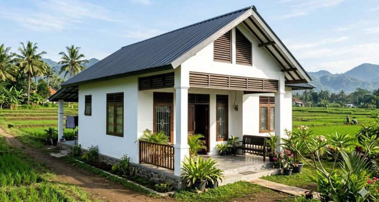 Rumah Desa Atap Tinggi: 7 Desain Sejuk Alami untuk Iklim Tropis