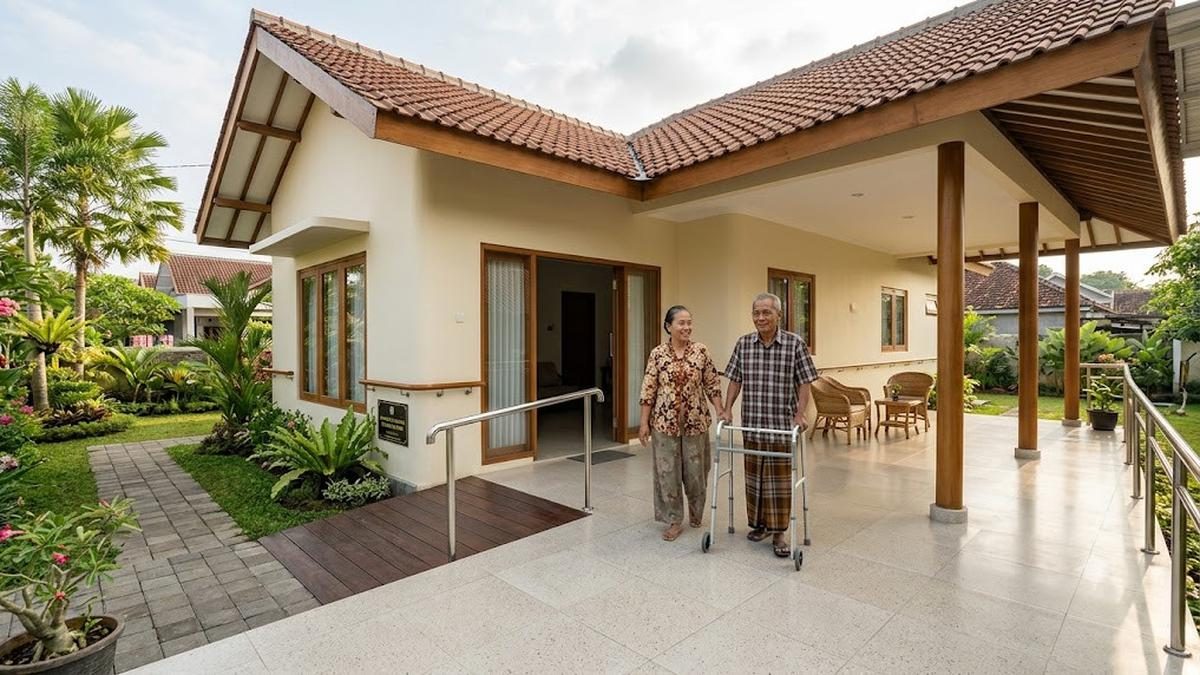 Rumah Lansia Bebas Tangga dan Sudut Tajam: Aman dan Nyaman