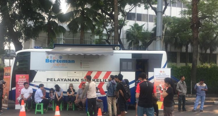 Samsat Keliling Jadetabek Buka di 14 Lokasi