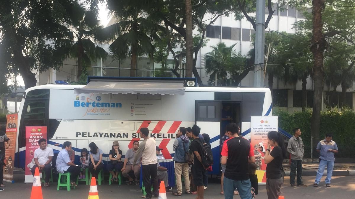 Samsat Keliling Jadetabek Buka di 14 Lokasi