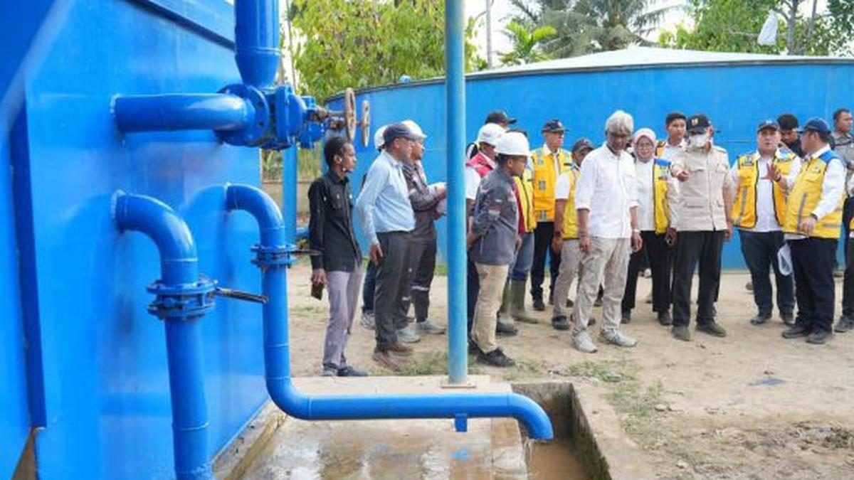 Satgas PRR Sediakan Air Bersih Modern untuk Korban Bencana