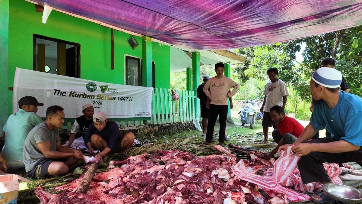 Senyum Bahagia Penerima Manfaat Hewan Kurban Dompet Dhuafa