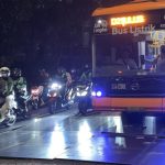 Simak Kondisi Lalu Lintas di Jalan Ambles Lenteng Agung