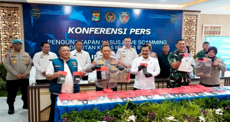 Sindikat Penipuan Cinta dari Rutan Kotabumi Terungkap, Libatkan 137 Tahanan dan 5 Pegawai