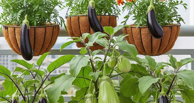 Solusi Kebun Terong Gantung Sederhana di Lahan Terbatas