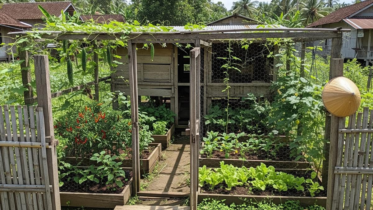 Solusi Kreatif: 8 Ide Kebun Sayur dari Bekas Kandang Ayam
