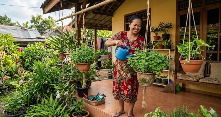 Tanam Mint Gantung Estetik di Rumah: Panduan Mudah