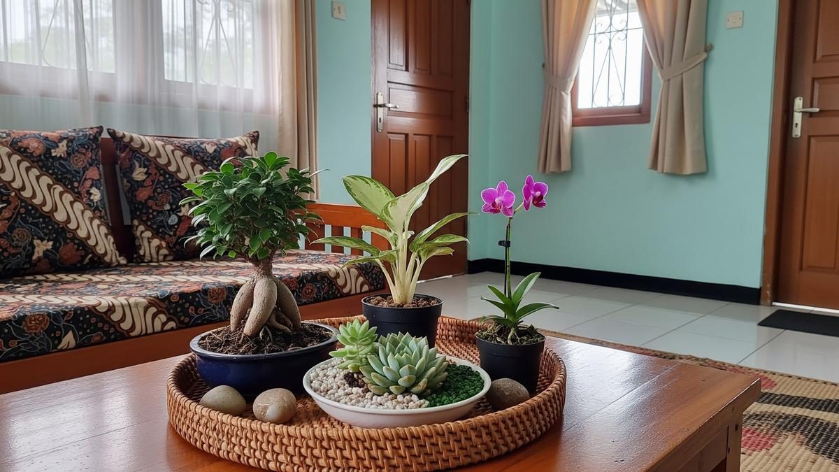 Tanaman Hias Mini untuk Meja Tamu: Percantik Ruangan Anda