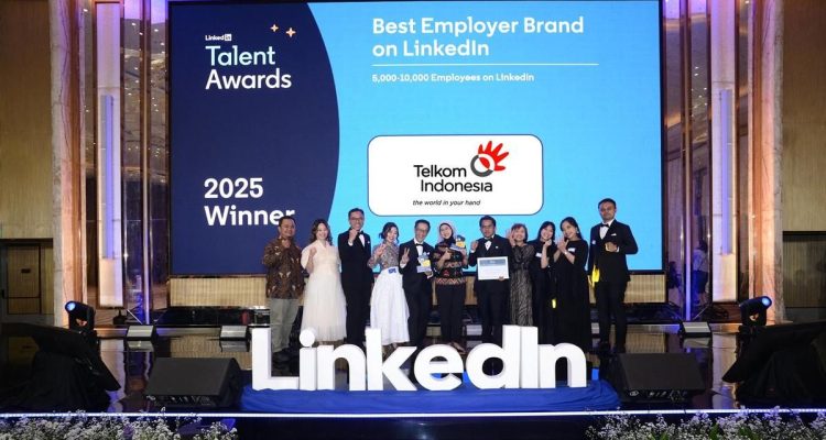 TelkomGroup Raih Pengakuan LinkedIn Talent Awards 2025