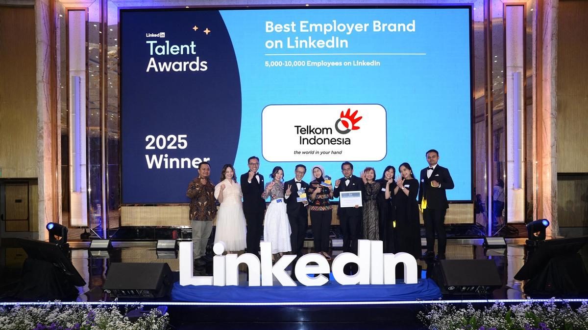 TelkomGroup Raih Pengakuan LinkedIn Talent Awards 2025