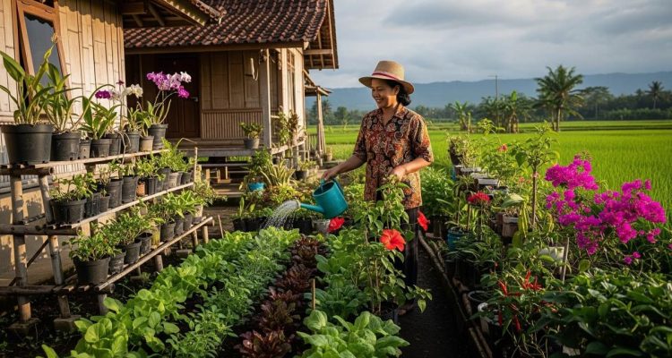 Tips Menanam Sayuran Organik di Rumah Tanpa Pupuk Kimia Ala Pengurus KWT Yogya