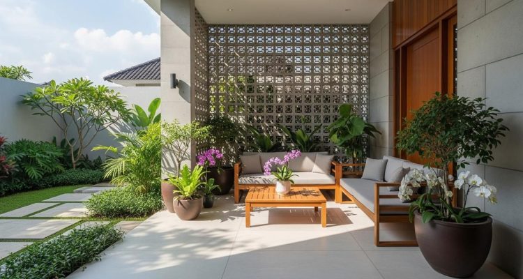 Tips Menyusun Roster Teras untuk Tampilan Rumah Kampung yang Modern dan Estetik