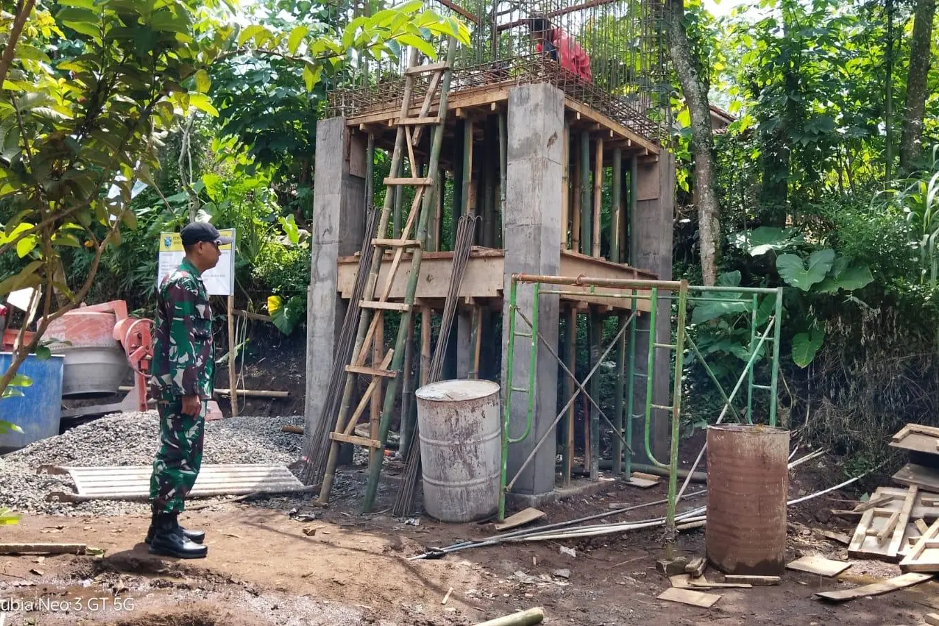 TMMD 128 di Klagin Sudah 40%, Warga Brabe Menanti Solusi Krisis Air