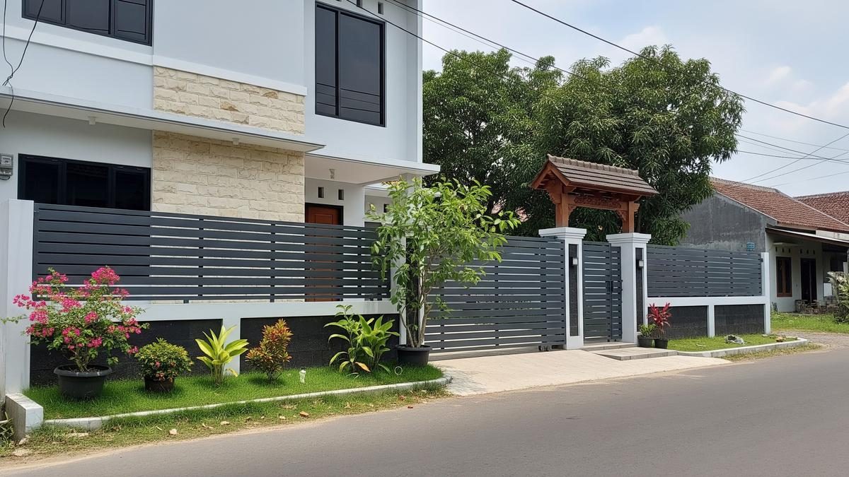 Tren Pagar Rumah Terbaru untuk Tampilan Bersih dan Modern