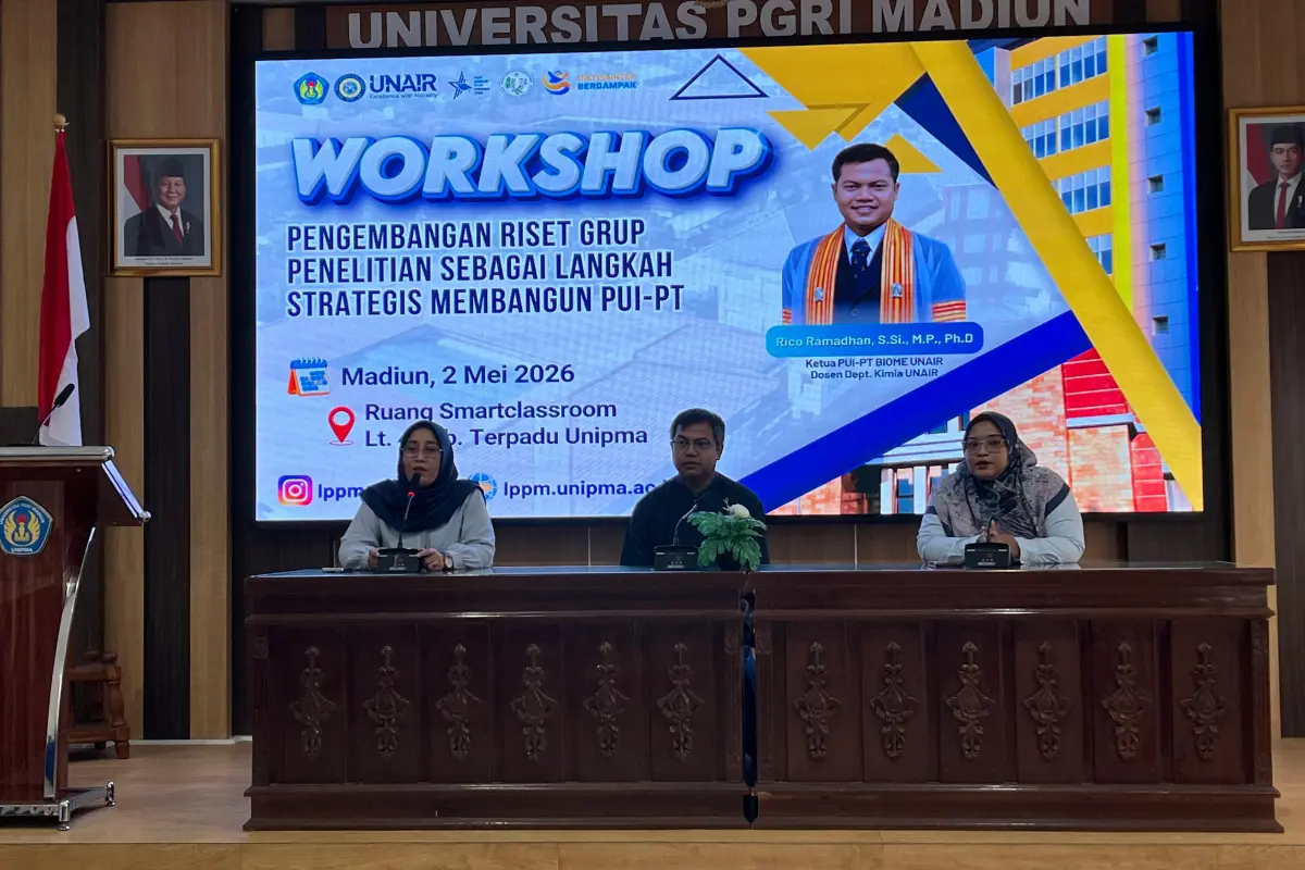 UNIPMA Gelar Workshop dengan Pakar Unair untuk Tingkatkan Riset