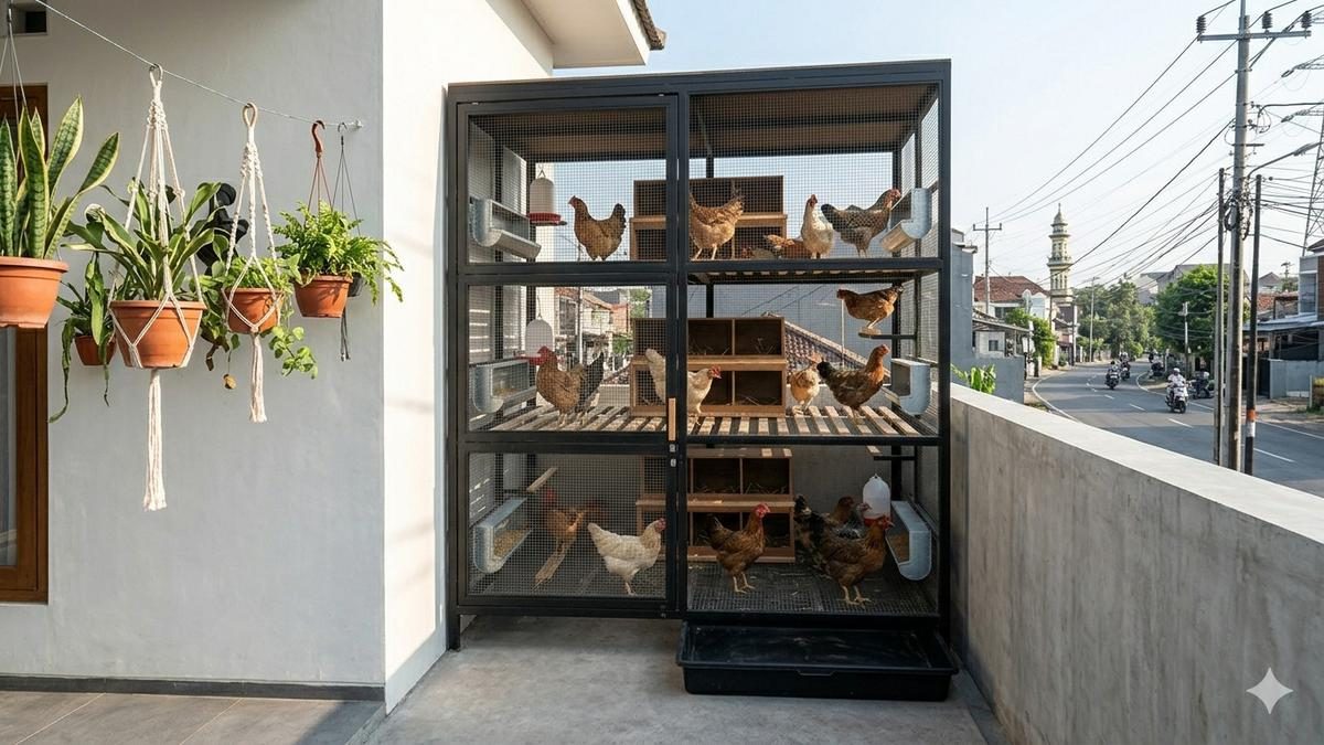 Urban Farming dan Ternak Mini: Solusi Hemat Lahan untuk Rumah Tipe 36