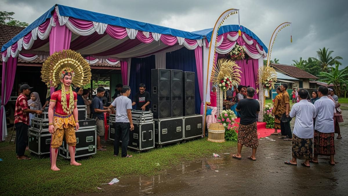 Usaha Desa Menguntungkan di Musim Hajatan